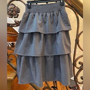 NEW Ruffle tiered skirt